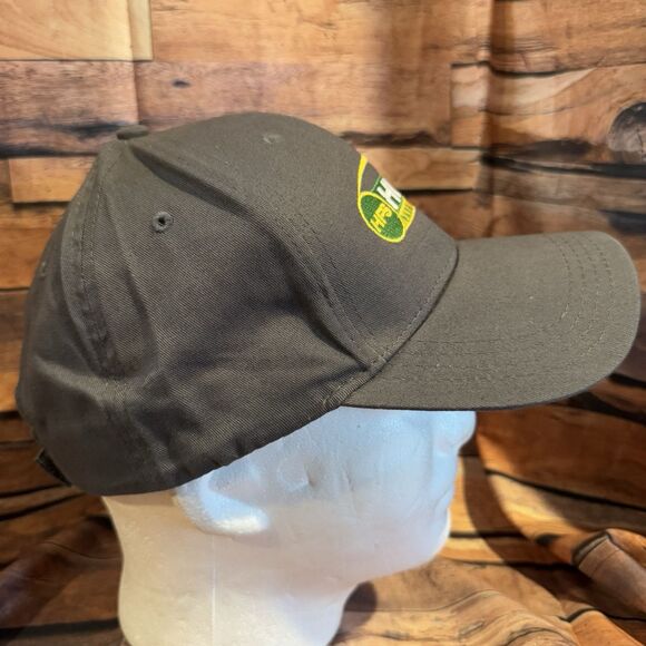 Hurst Farm Supply HFS Gray Baseball Cap Hat Green Yellow Logo Adjustable Farm - Picture 2 of 7